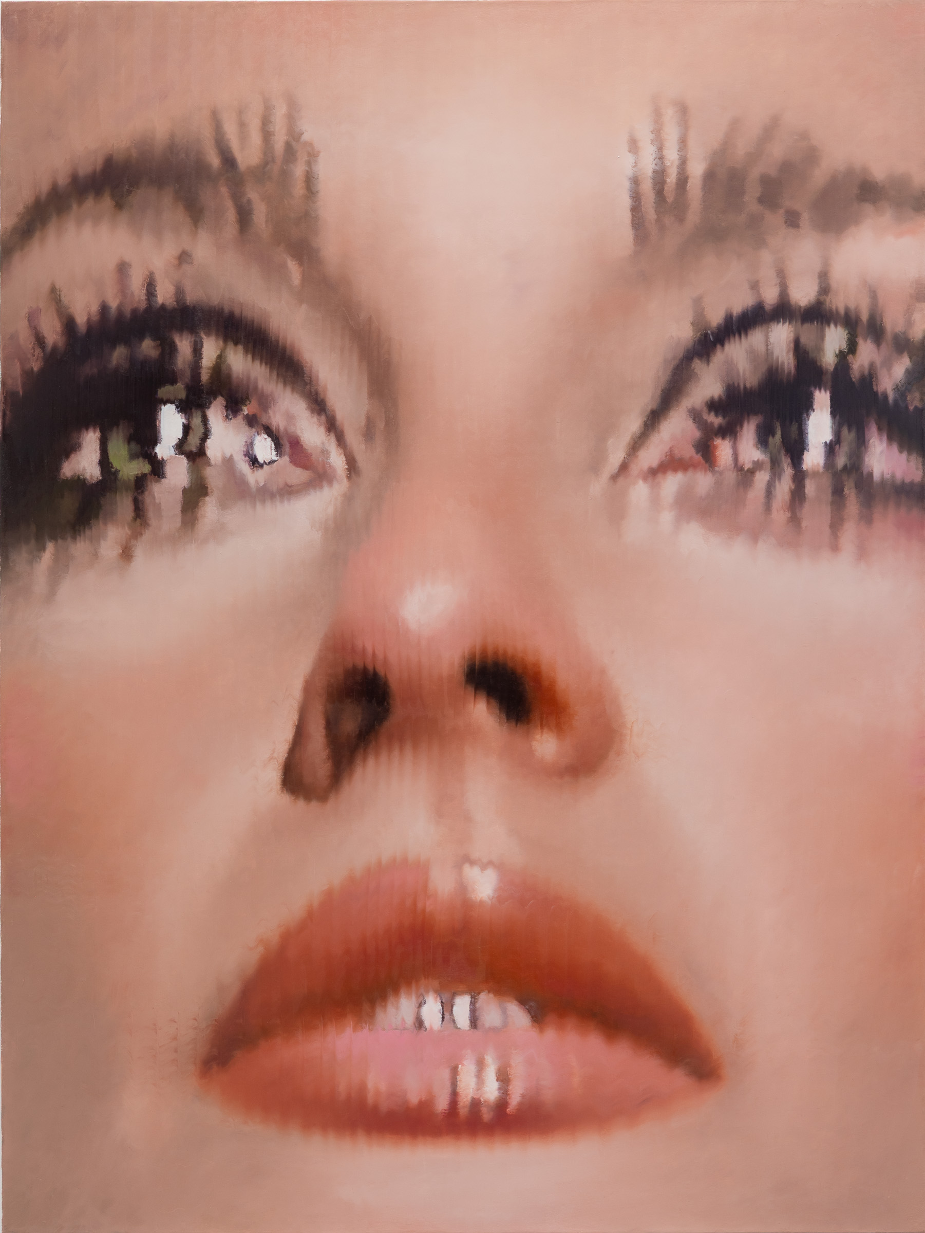 Nathan Ritterpusch, Try Asking Someone Who Cares #15, 2026, Oil on canvas, 36 × 48 in | 91.4 × 121.9 cm